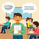 Personalized feedback improving student motivation
