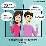 Positive self-talk for IELTS speaking confidence