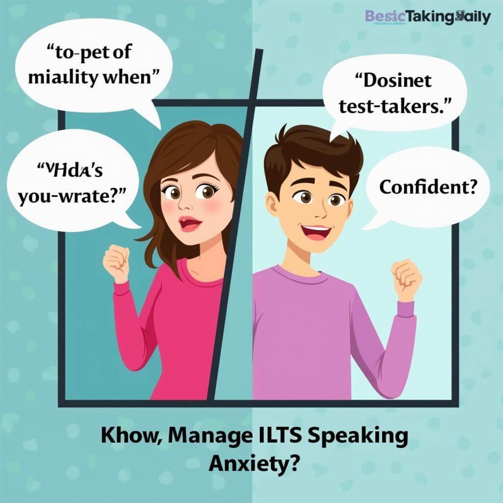 Positive self-talk for IELTS speaking confidence