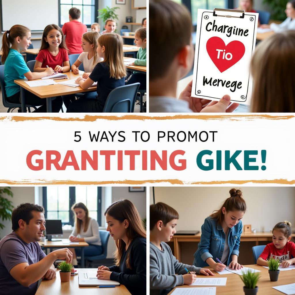 Promoting gratitude in society through education and community initiatives