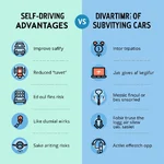 Advantages and disadvantages of self-driving cars