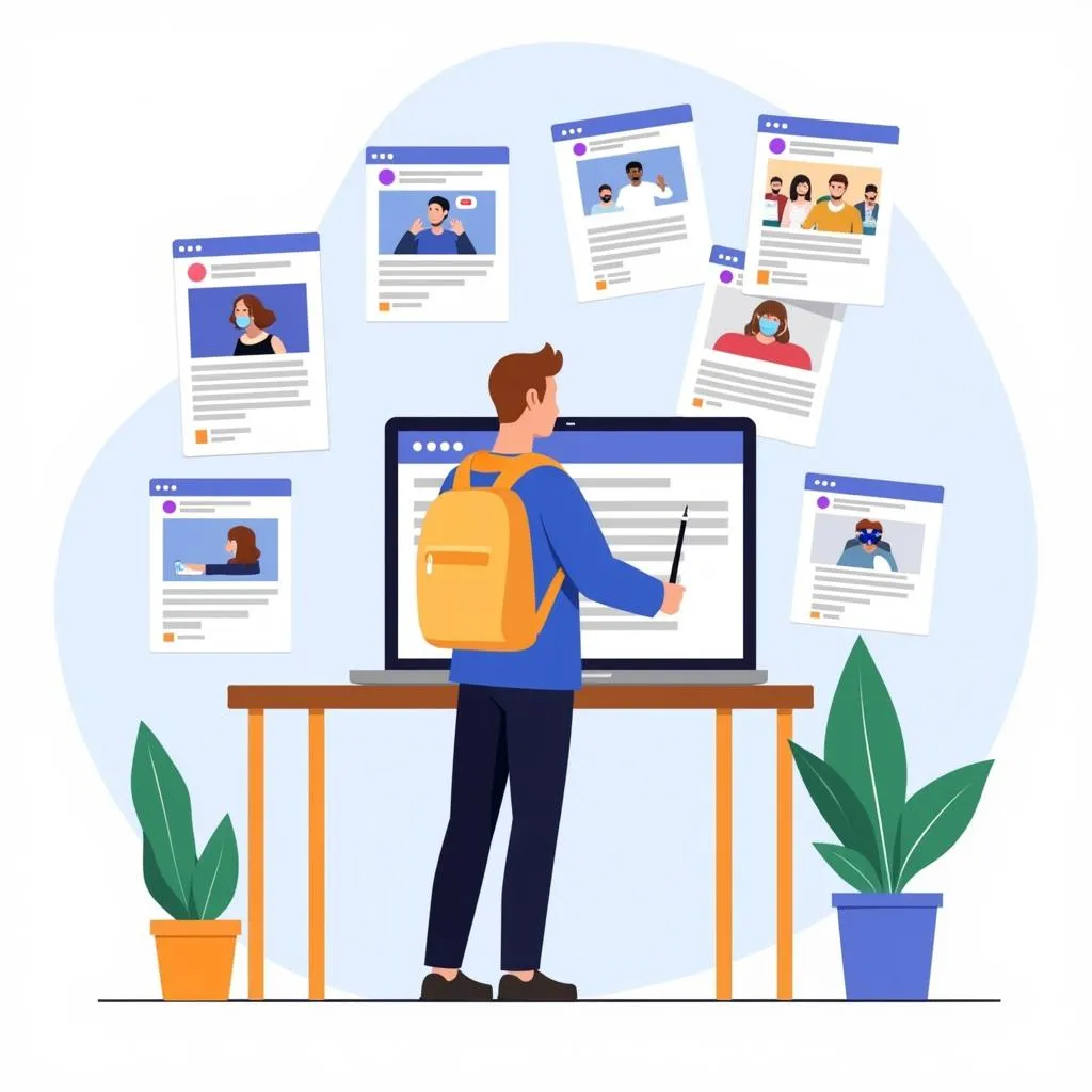 Content moderation on social media platforms
