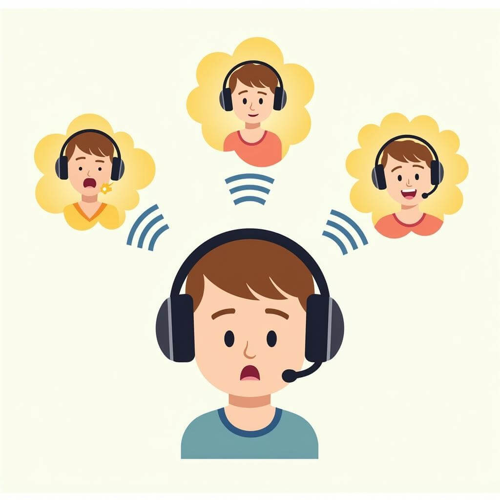 Recognizing speaker's emotional shifts in IELTS Listening