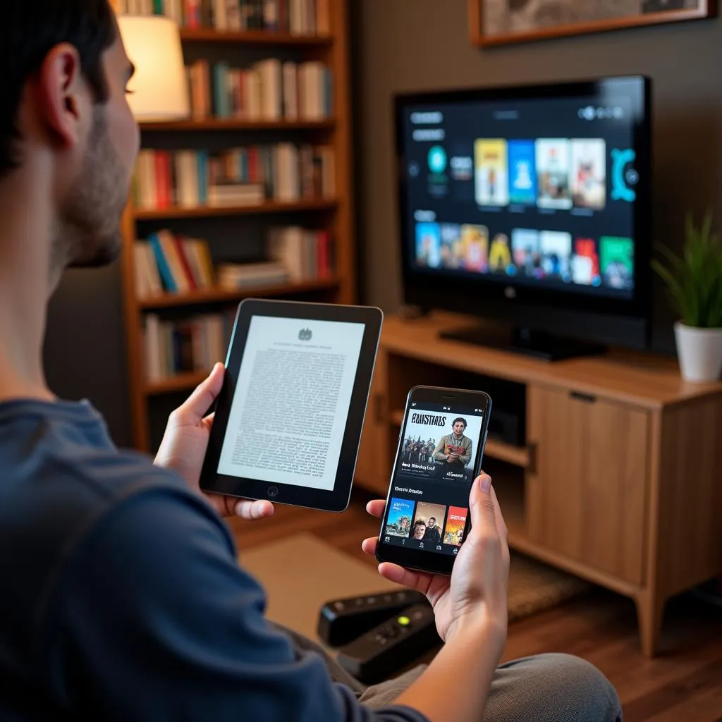 Technology's impact on book and movie consumption
