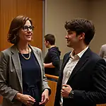 Unexpected compliment from university professor