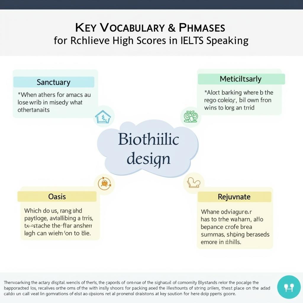 Key vocabulary and phrases for high scores in IELTS Speaking