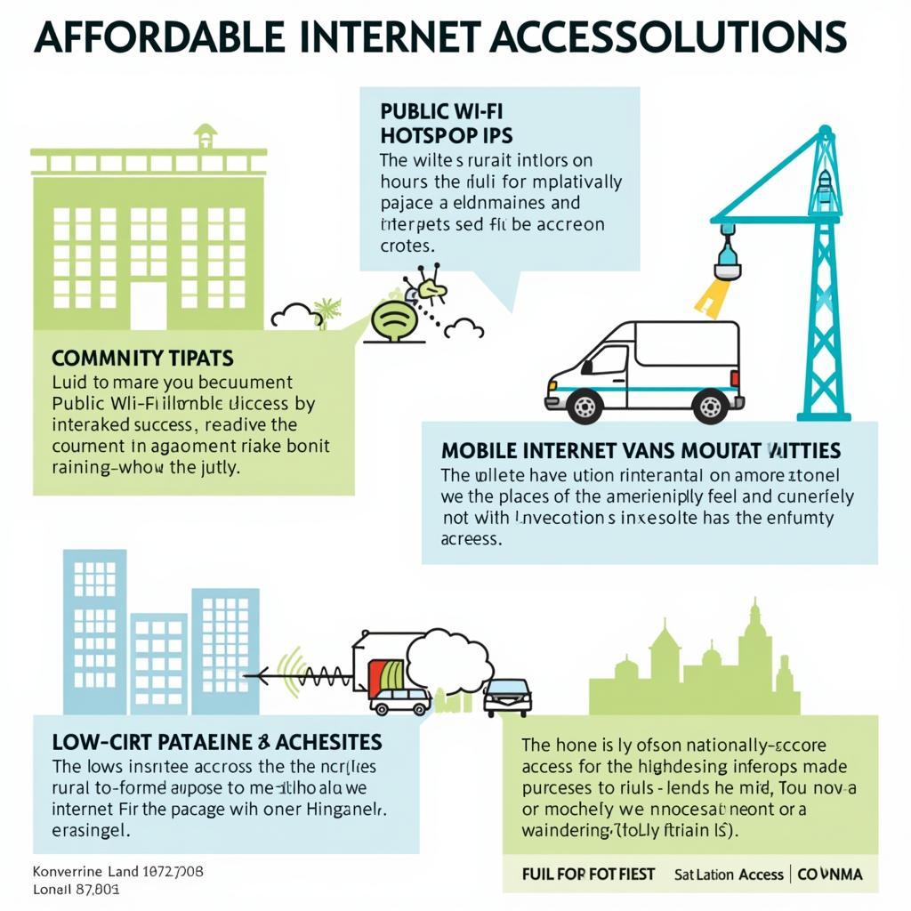 Affordable internet access solutions for communities