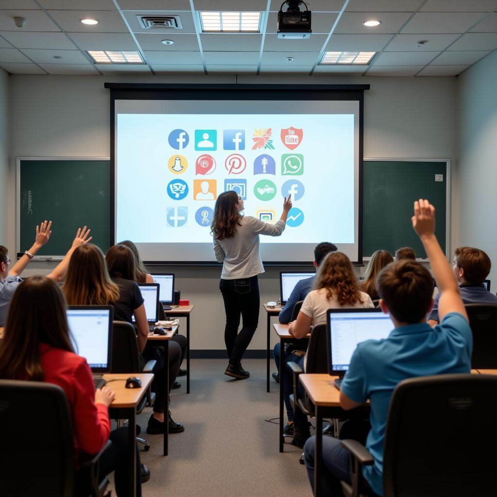 Digital literacy education for minors