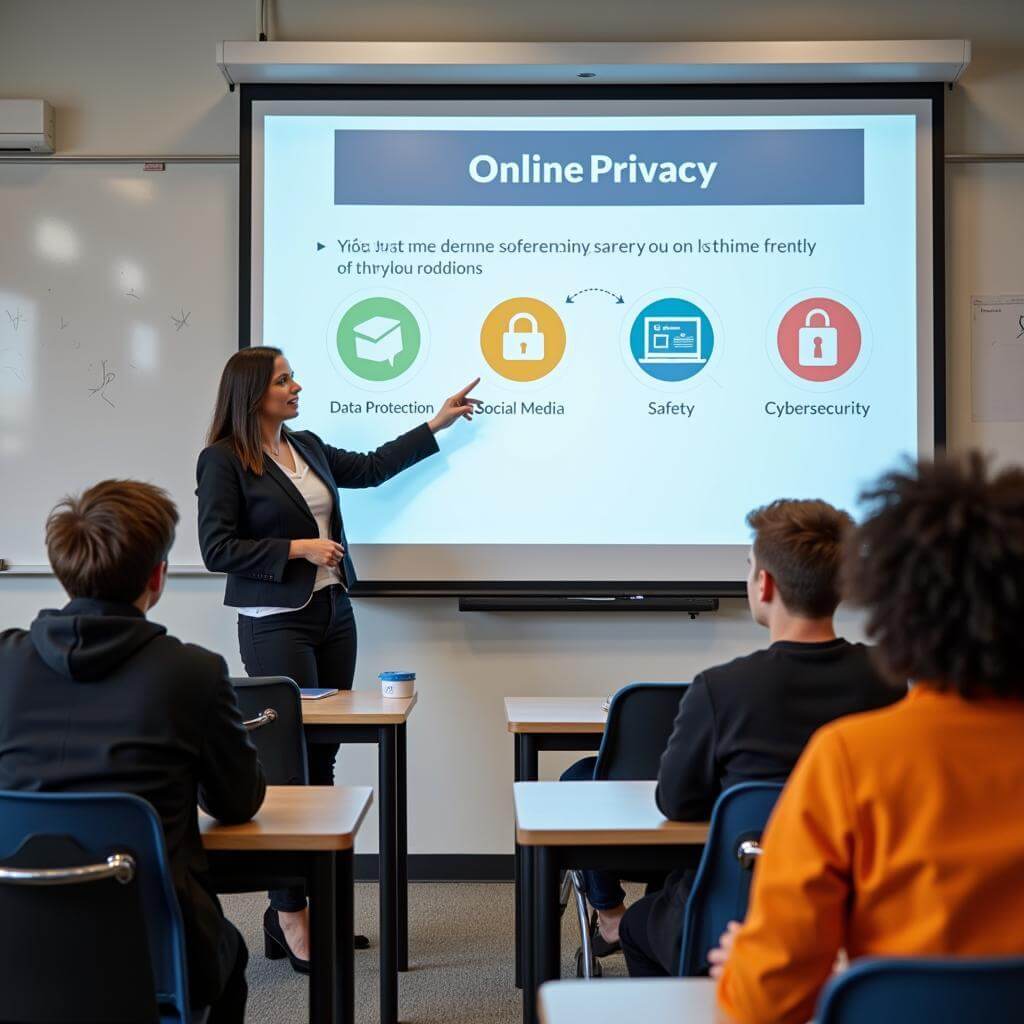 Digital privacy education in schools