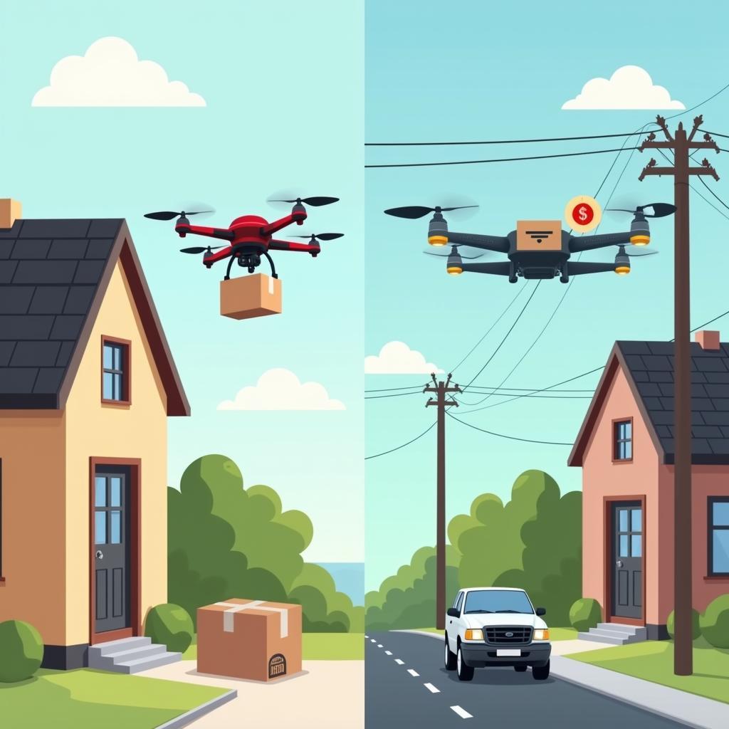 Safety concerns in drone delivery