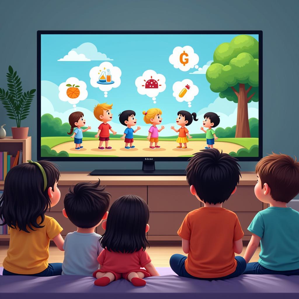 Educational TV programs for children's learning