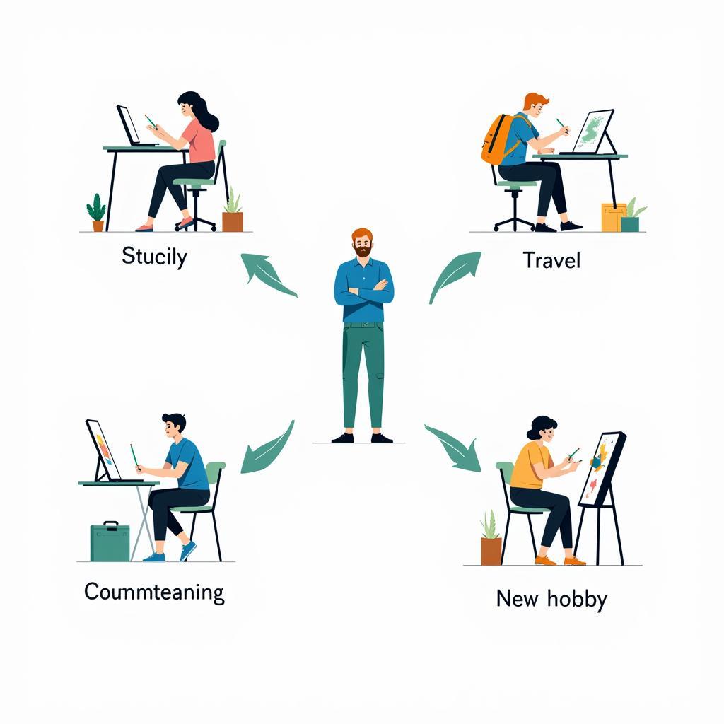 Employee sabbatical for personal growth and skill development
