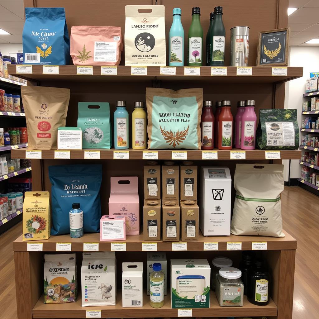 Display of ethical consumer products