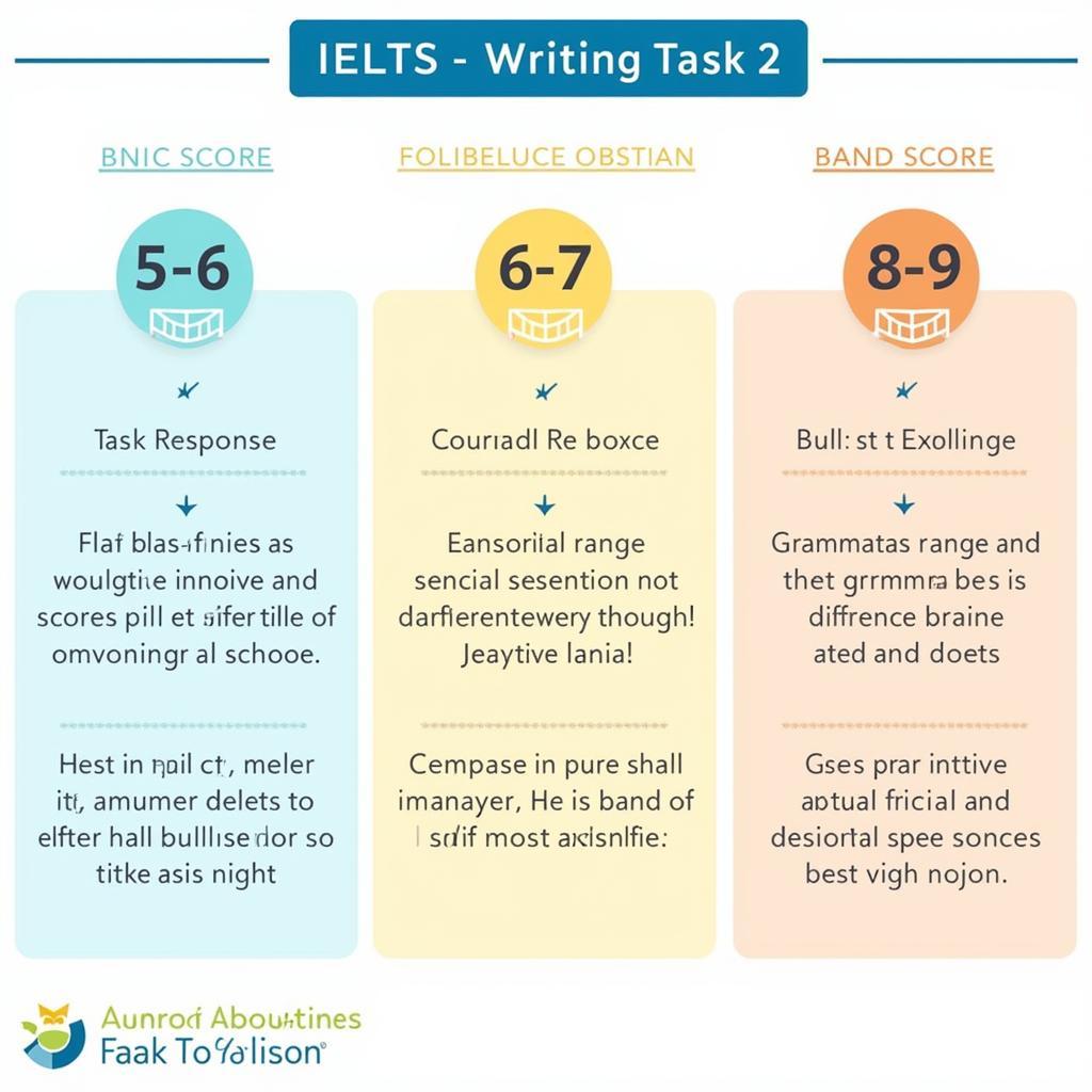 IELTS Writing Task 2 Band Score Comparison
