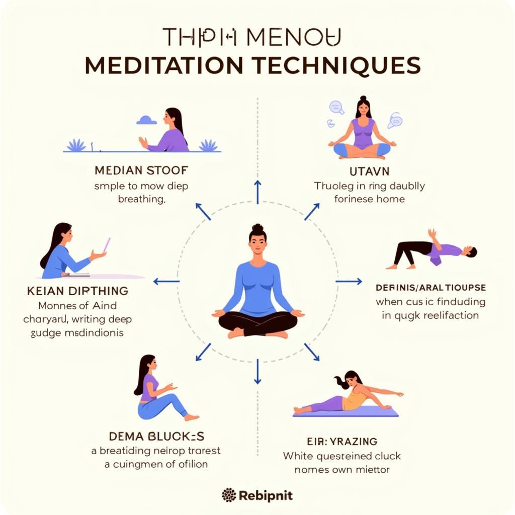 Meditation techniques for daily life
