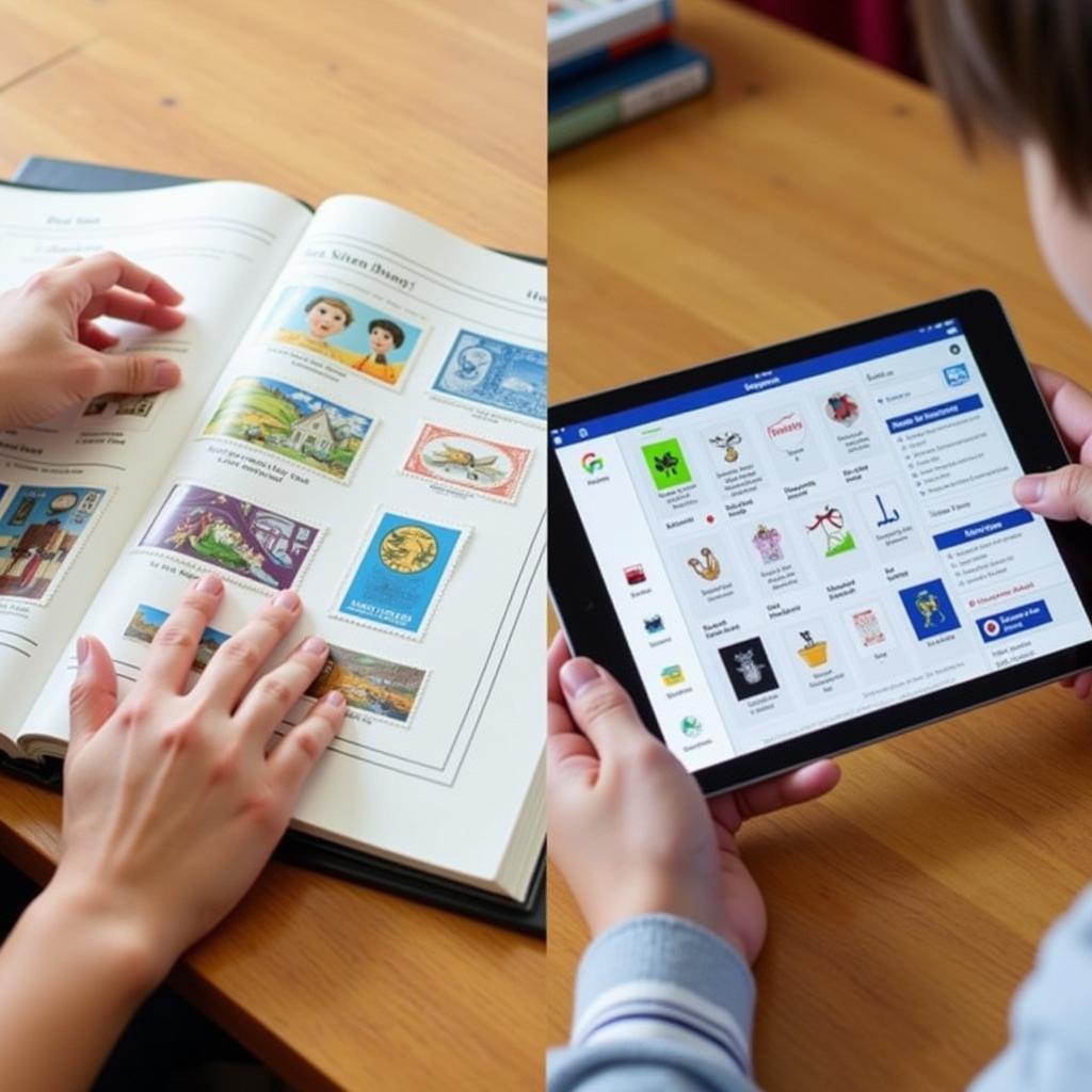 Stamp collecting in the digital age for IELTS Speaking