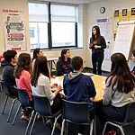 Youth leadership program with diverse participants