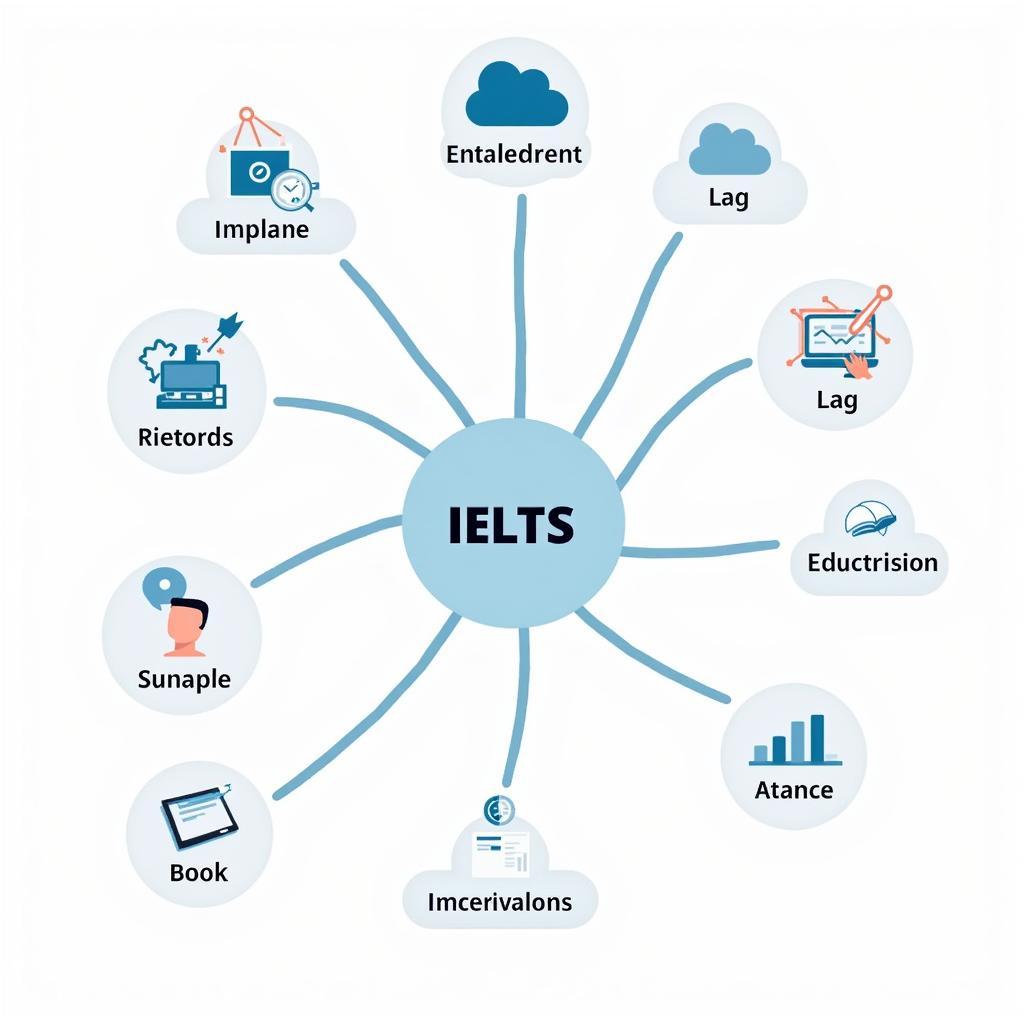Understanding Abstract Topics in IELTS Exam Through Visual Representation