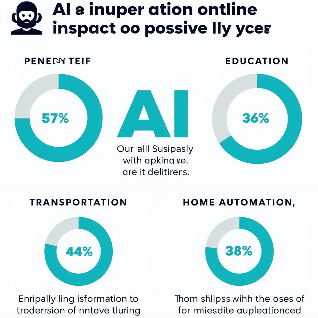 AI implementation in daily life showing various applications