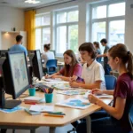 Creative arts education balancing with technical subjects in modern classroom