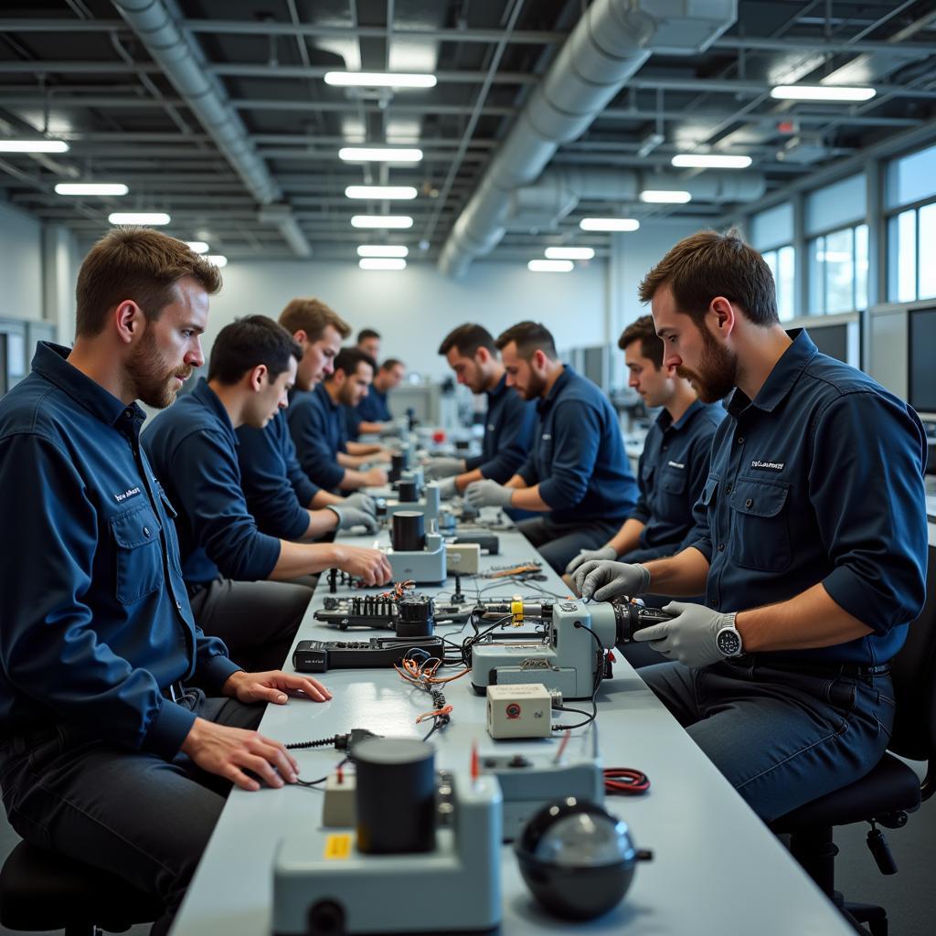 Educational and retraining programs helping workers adapt to automation changes