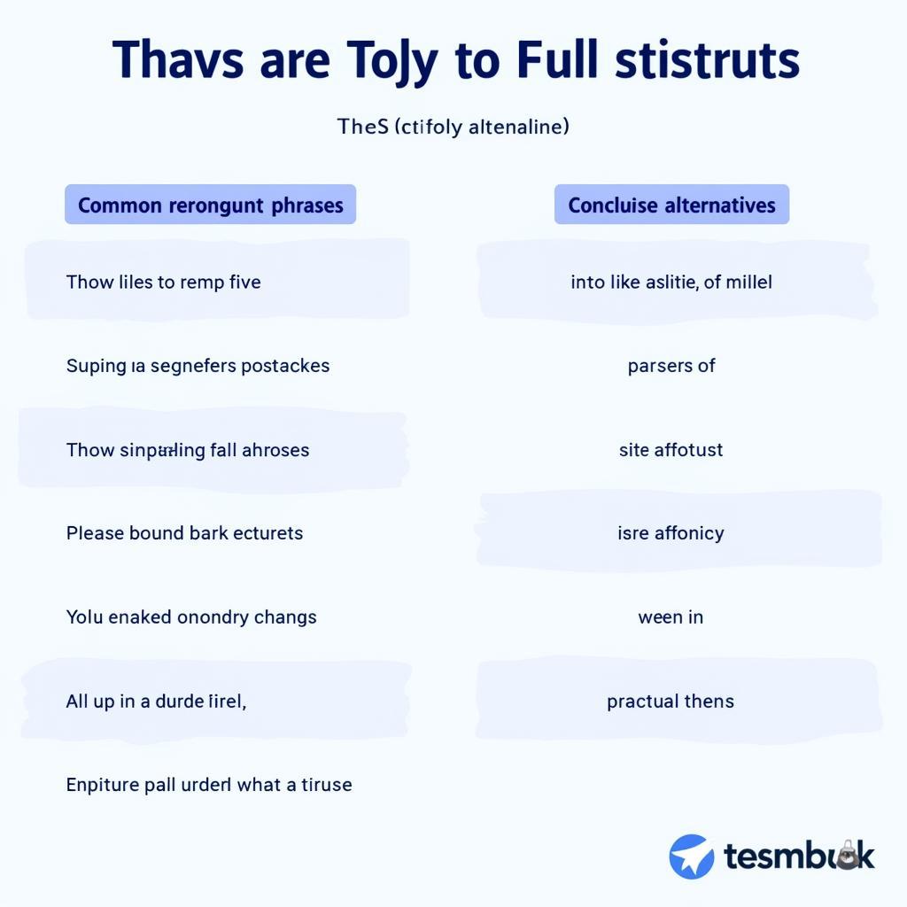 Examples of redundant phrases in IELTS Writing Task 1