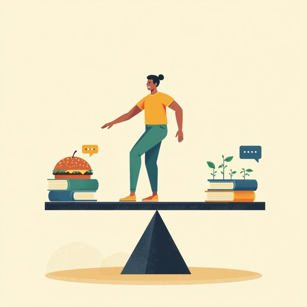 Balancing efficiency and patience in modern life