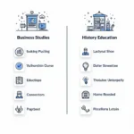 Comparing business and history education benefits for society