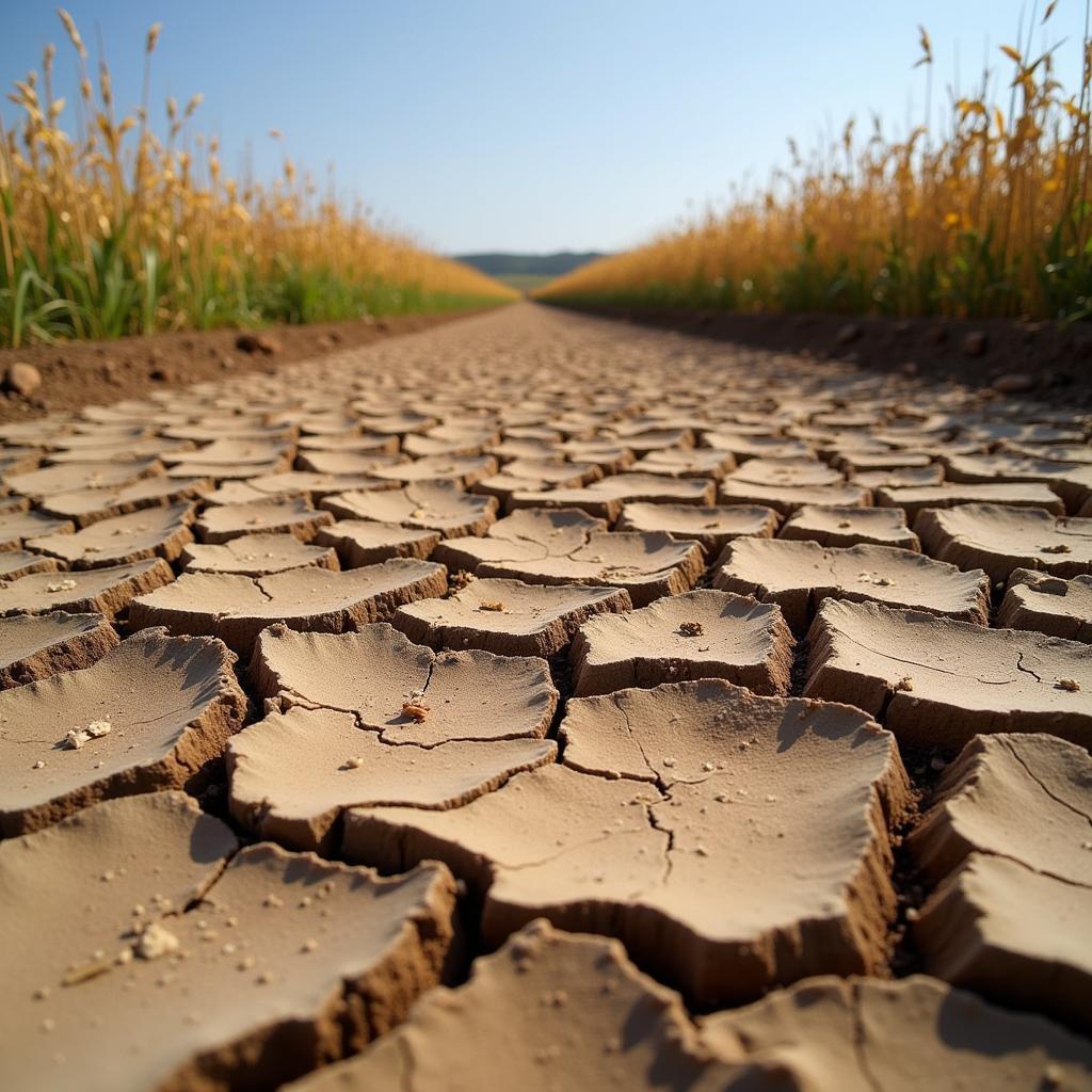 Climate change severely affecting global food production and agriculture