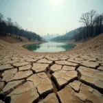 Climate change severely impacts global freshwater availability through rising temperatures and extreme weather