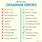 Common Grammar Mistakes in IELTS Task 1 Writing