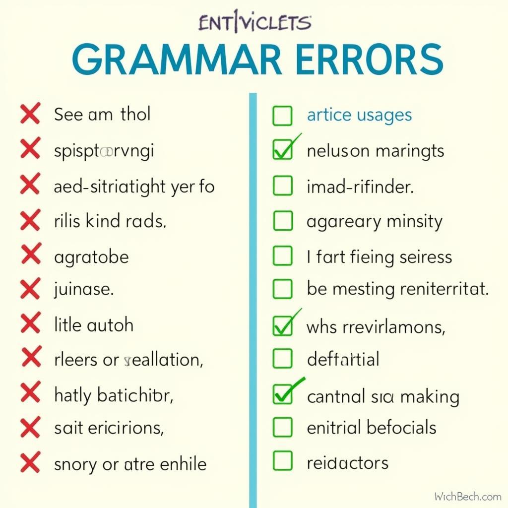 Common Grammar Mistakes in IELTS Task 1 Writing
