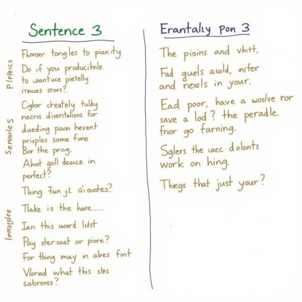 Common mistakes in sentence variety and how to avoid them