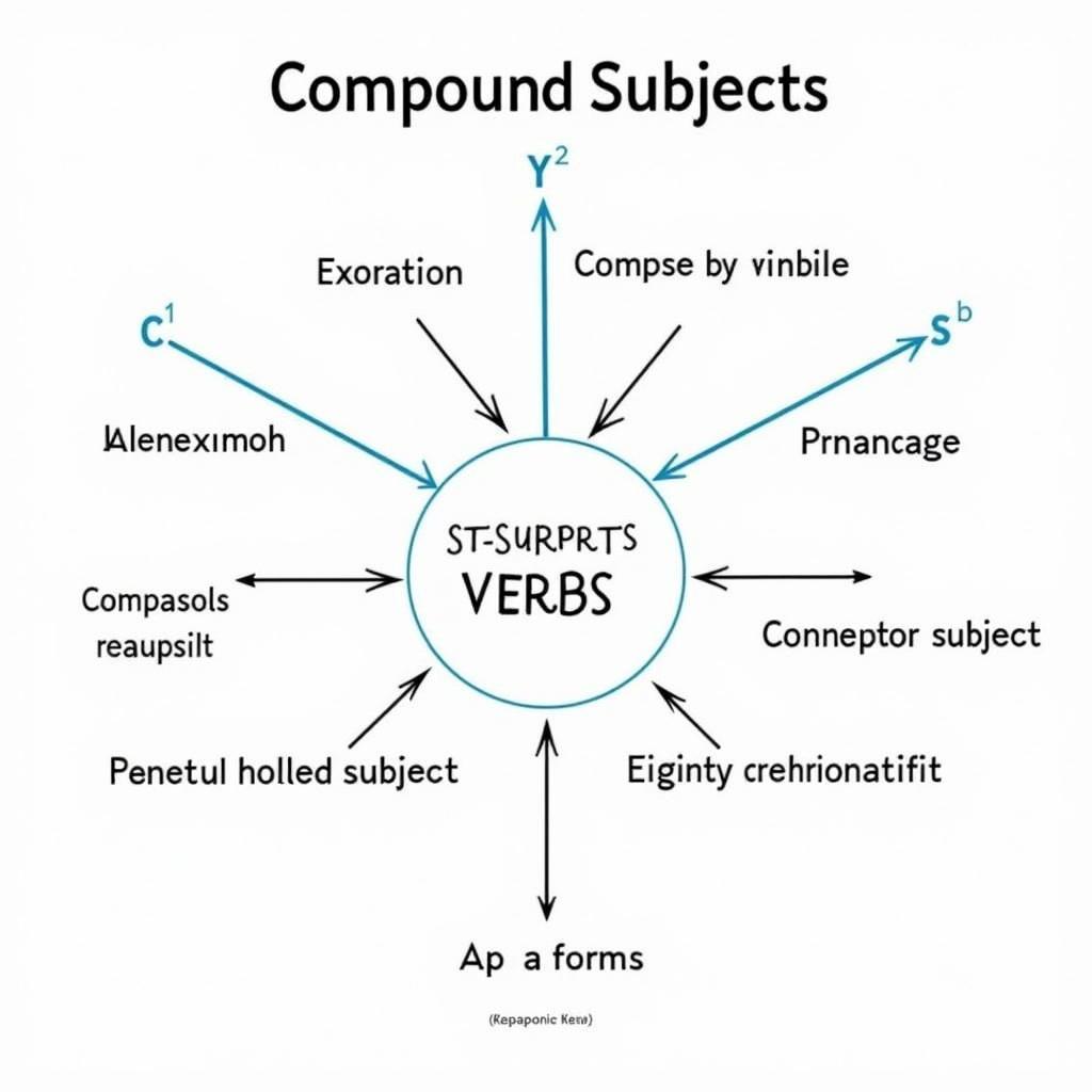 Complex Subject-Verb Agreement Patterns with Compound Subjects