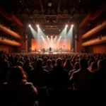 Concert Audience Enjoying Live Performance