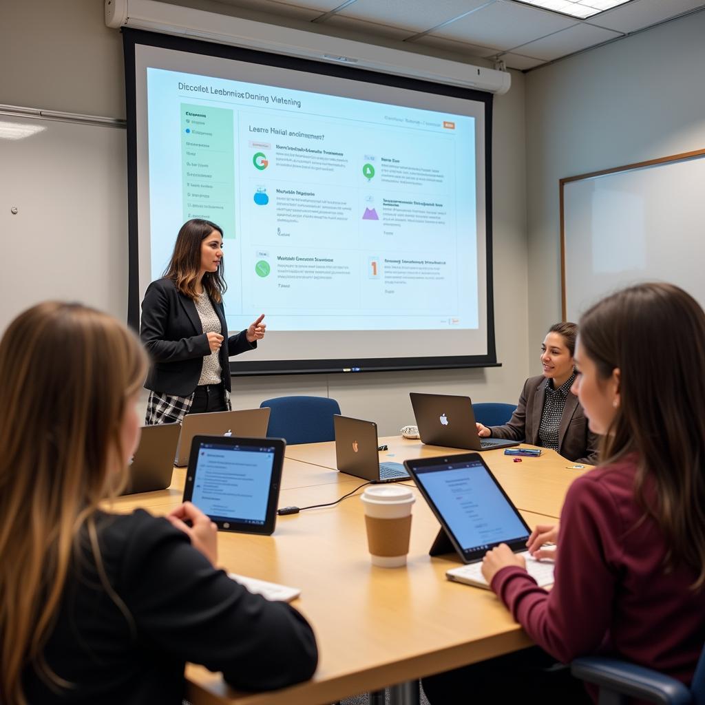 Digital learning platforms transforming modern education environment