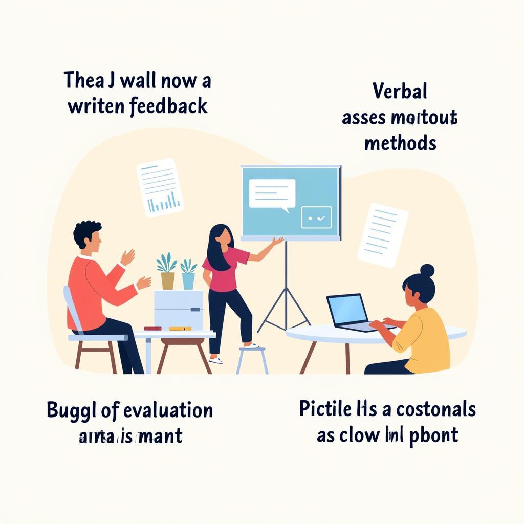 Various methods of educational assessment and feedback
