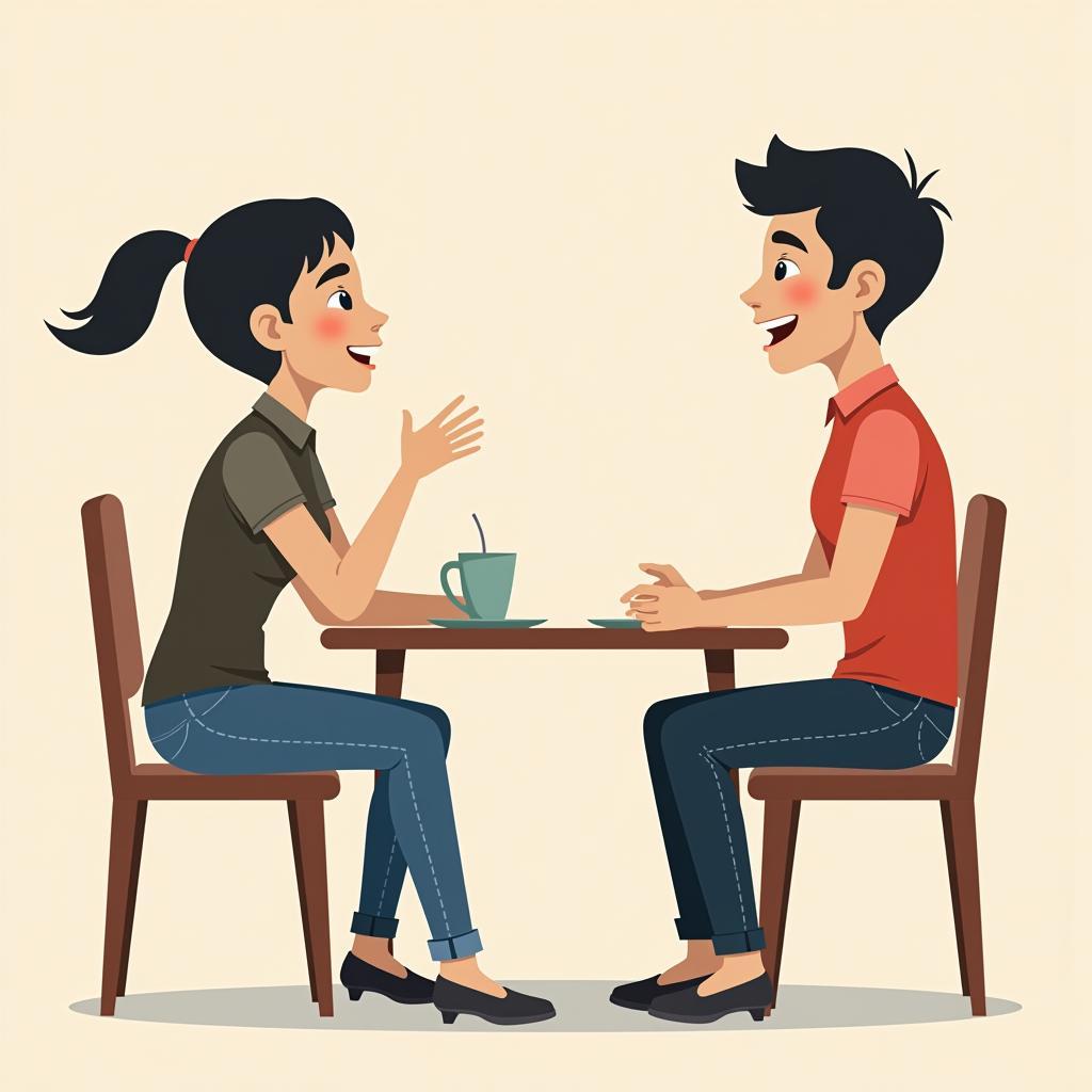 Professional demonstrating effective communication techniques