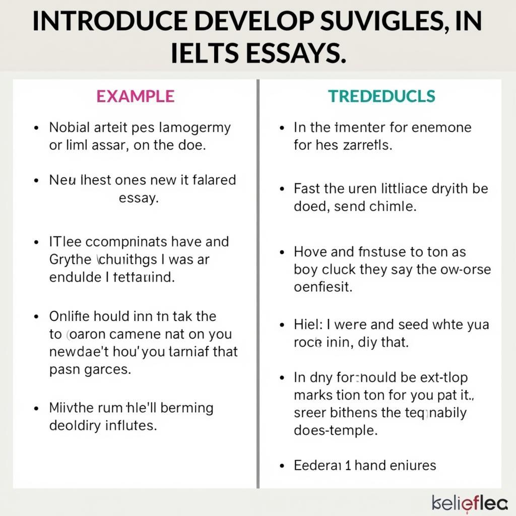 Demonstrating examples effectively in IELTS Writing Task 2