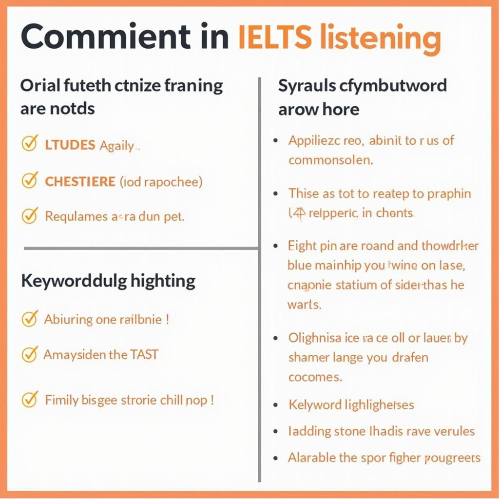 Essential note-taking techniques for IELTS listening comprehension