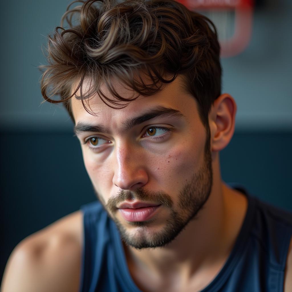 Elite athlete mental preparation before competition