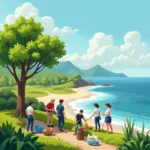 Current generation implementing environmental protection strategies