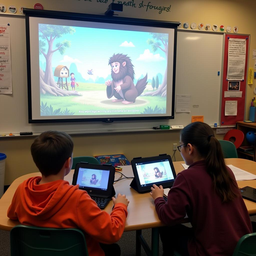 Modern digital tools enhancing folklore-based language education
