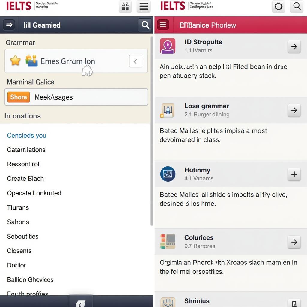 Grammar Integration in IELTS Practice Sessions