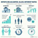 The impact of high interest rates on different types of borrowers in modern economy