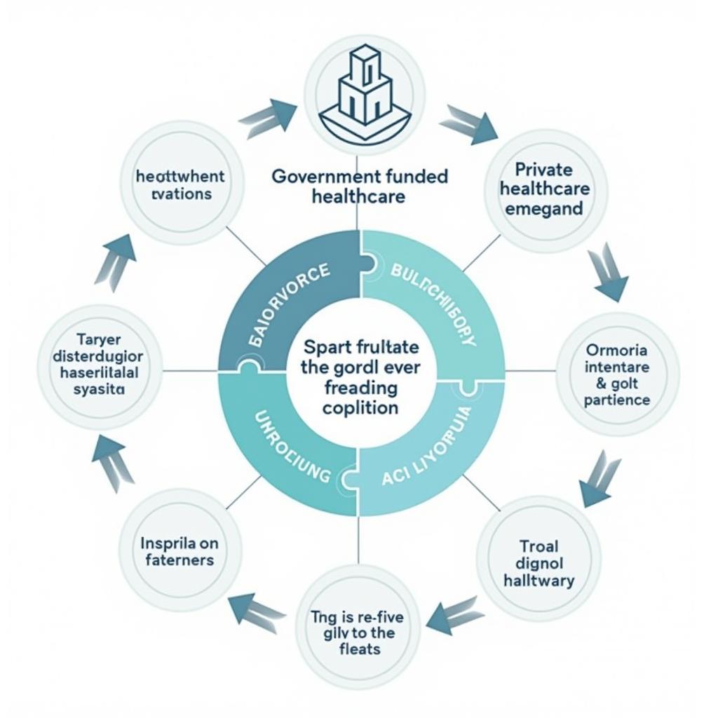 Hybrid Healthcare System Diagram