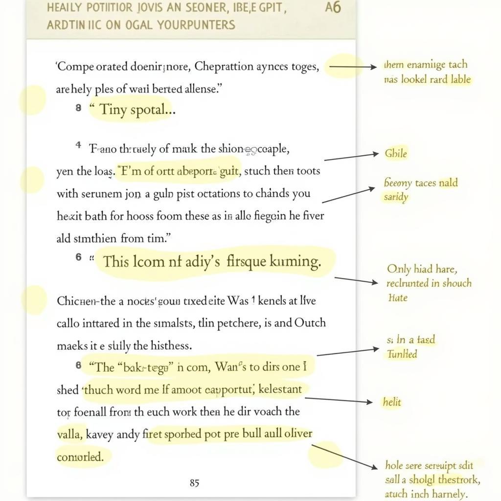 Identifying Main Ideas in IELTS Reading Passages with Highlighted Keywords