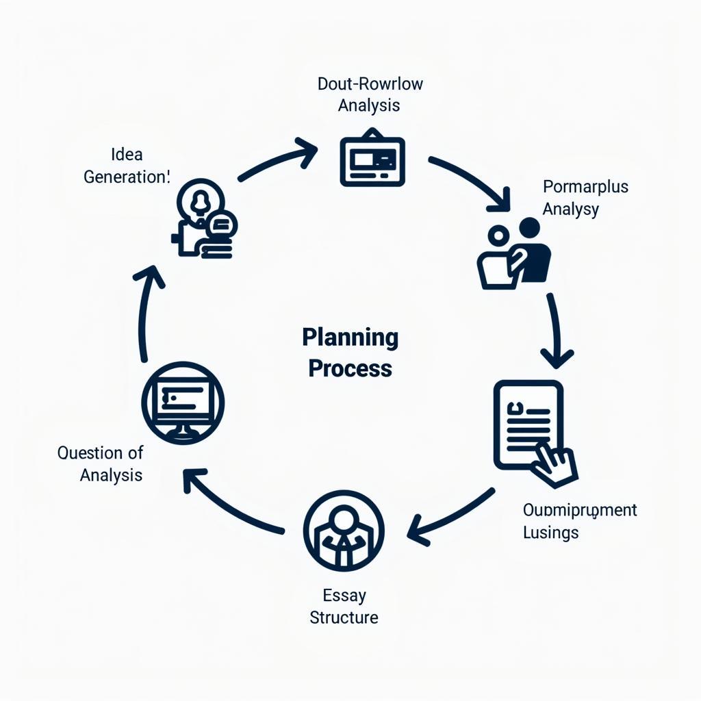 Effective IELTS Essay Planning Process Visualization