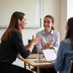 A candidate describing a family celebration during IELTS speaking test