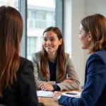 IELTS candidate discussing friendship topics with examiner